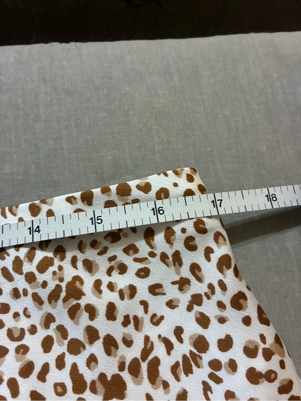 J. Crew Leopard-Pattern Midi Slip Skirt in Beige and Brown